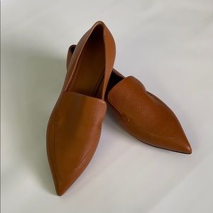 M.Gemi Stretto Brown Pointed-Toe Loafer (NWOT)